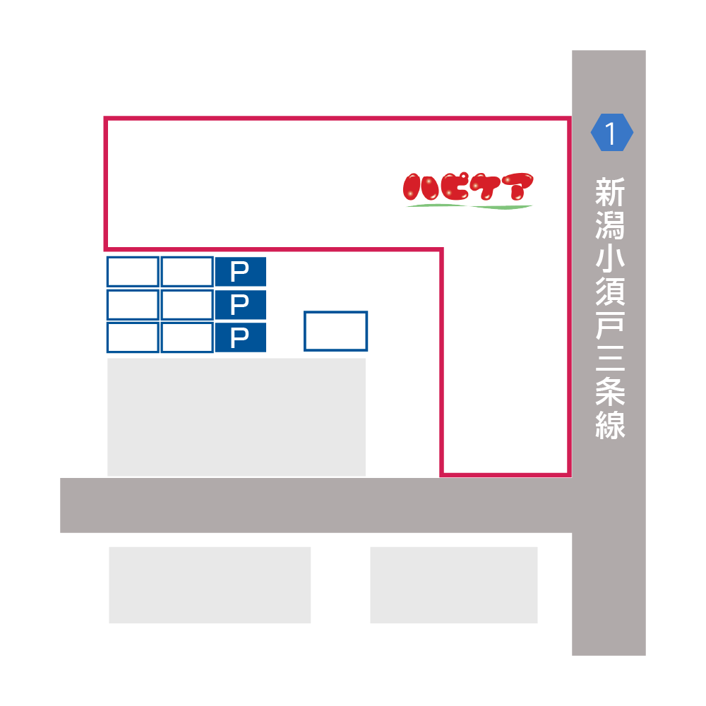 ハピケアこすど・ケアホームハピケア駐車場